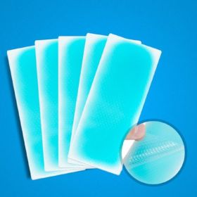 20pcs Cooling Gel Patch Headache Fever Pain Stress Relief Kid Adults Therapy Set