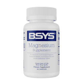 BSYS Magnesium Supplements Sleep & Anxiety Relief Aid  Muscle Relaxation Support  Heart Health & Blood Sugar Balance Formula  Cognitive Function (Option: One bottle)