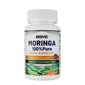 BSYS Moringa Capsules  Antioxidant & Anti-Inflammatory Support  Blood Sugar Health Aid  Cholesterol Balance Formula  Heart Wellness Support  Immu (Option: One bottle)