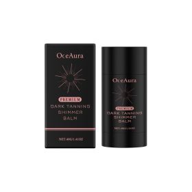 OceAura Tanning Glitter Stick Outdoor Sun Booster Moisturizing Moisturizing Moisturizing Moisturizing Darkening Stick Outdoor Sunning Stick (Option: 1PCS)