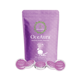 OceAura Lavender Shower Aromatherapy Tablets Relieve Physical Discomfort, Gently Cleanse And Moisturize The Skin, Leaving A Fresh Fragrance. (Option: 1PCS)